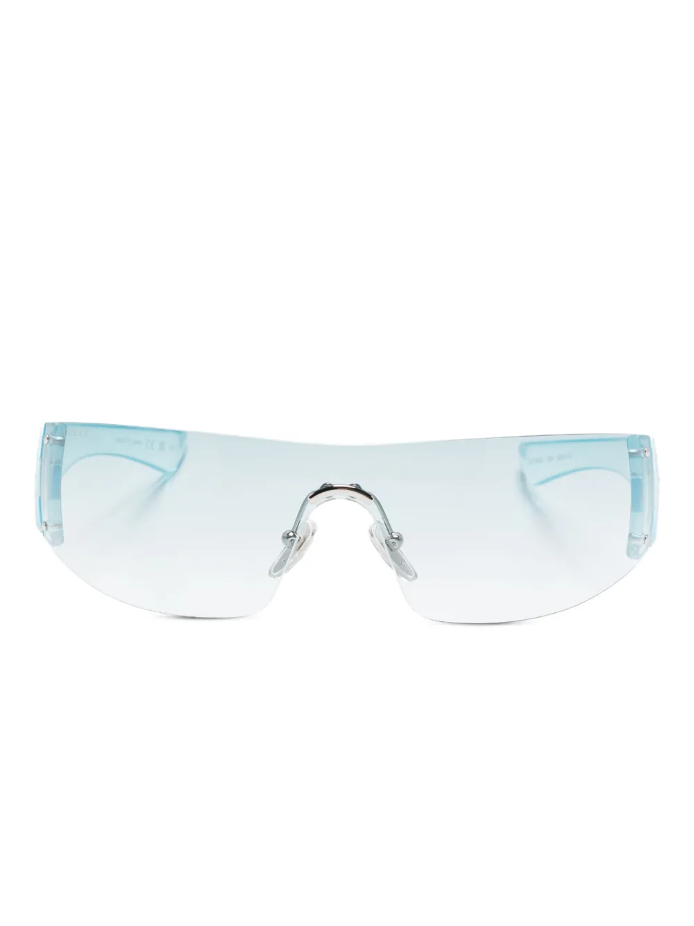 

Солнцезащитные очки с кристаллами Gucci Eyewear, синий