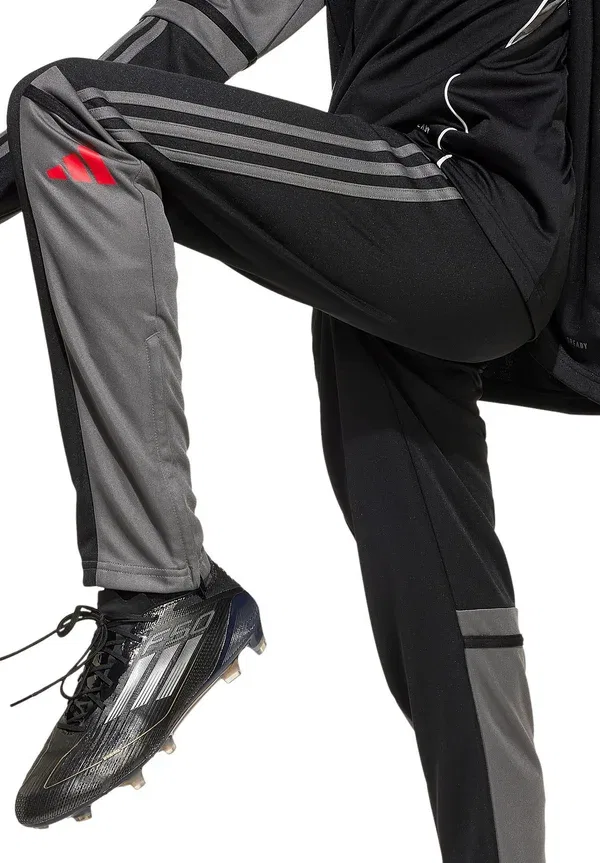 Спортивные штаны Adidas Performance Fussball teamsport squadra trainings tracksuit bottoms, черно-серые — фото 4