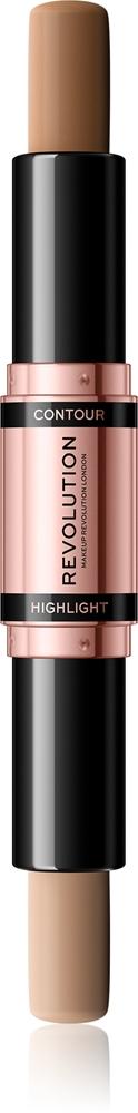 

Двухцветный контурный карандаш с быстрой основой Makeup Revolution, atspalvis light 2× 4,3 гр
