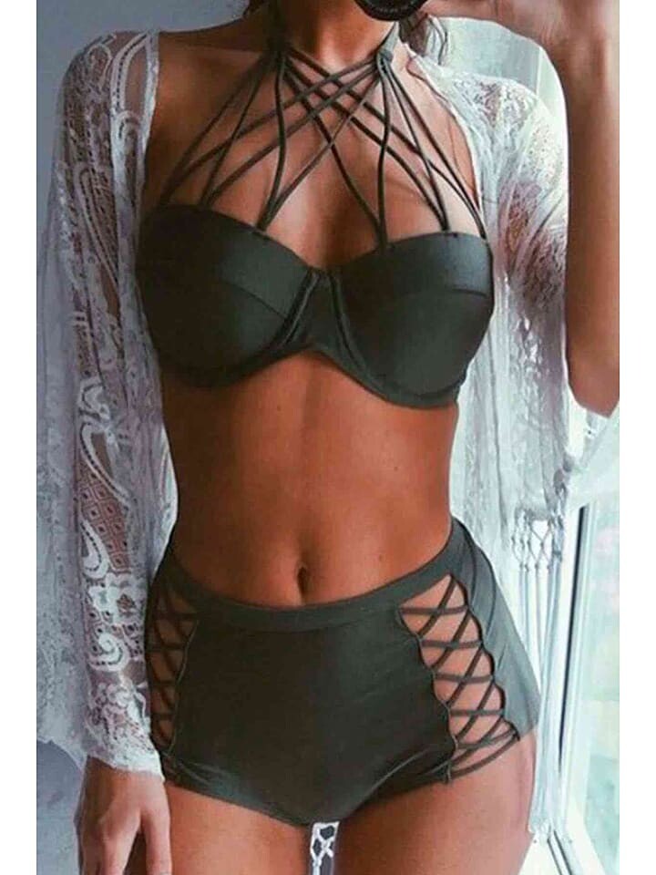 

Верх бикини Angelsin Bikini-Oberteil, хаки