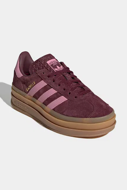 Кроссовки детские GAZELLE BOLD Adidas Originals, синий — фото 2