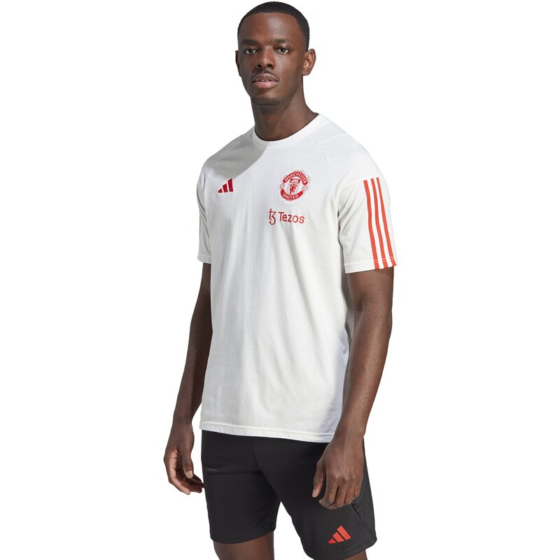 Футболка болельщика Manchester United, тренировка Tiro 23 Adidas, цвет cwhite — фото 2