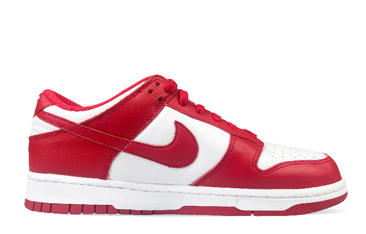 

Кроссовки Nike Dunk Skateboarding Shoes Unisex Low-top Red, красный