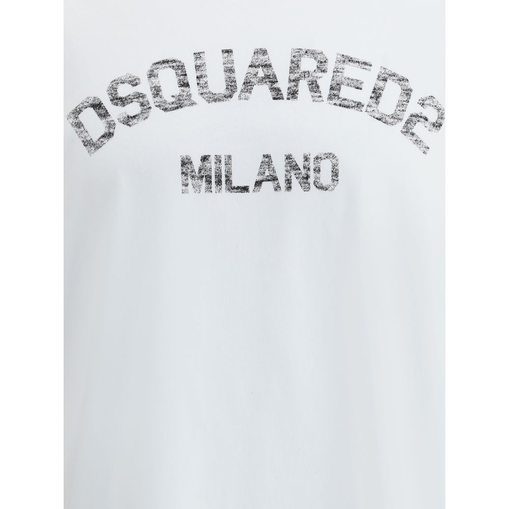 

Футболка с логотипом Dsquared2, White