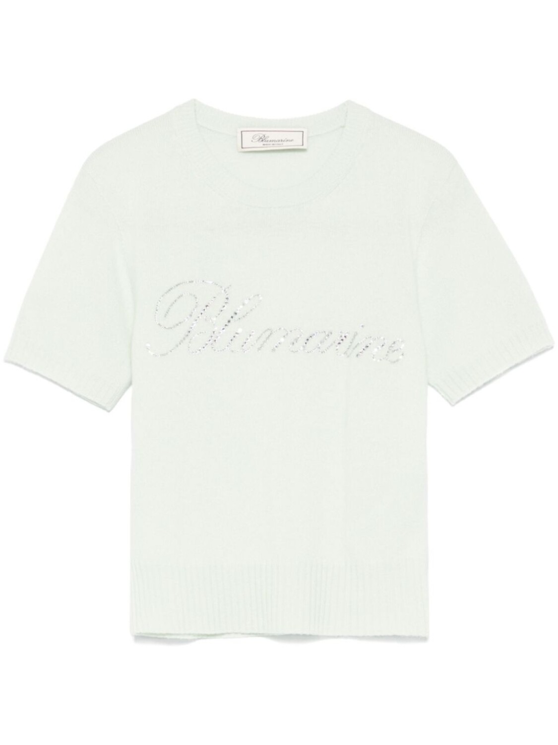 

Blumarine футболка с логотипом, зеленый