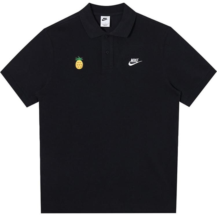 

Рубашка поло мужская черная Nike, черный
