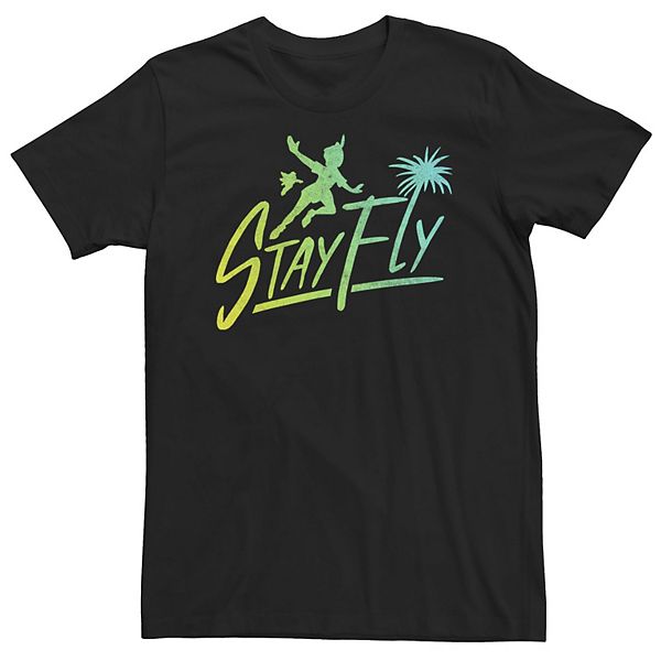 

Футболка Big & Tall Peter Pan Stay Fly Gradient Silhouette Disney