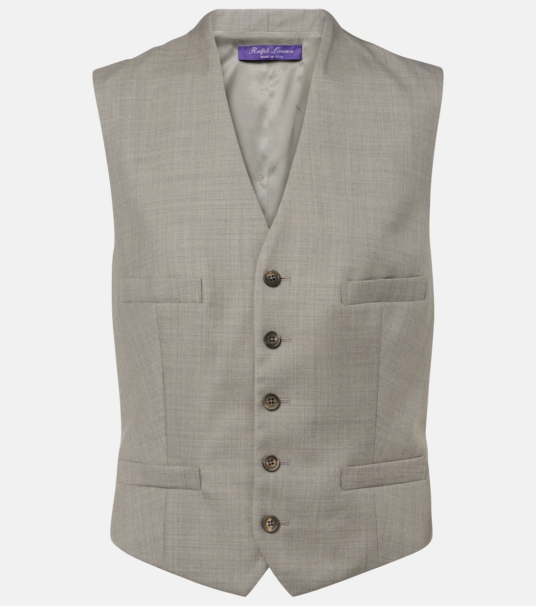 

Вязаный жилет Jaiden Ralph Lauren Collection, Pearl Grey Melange