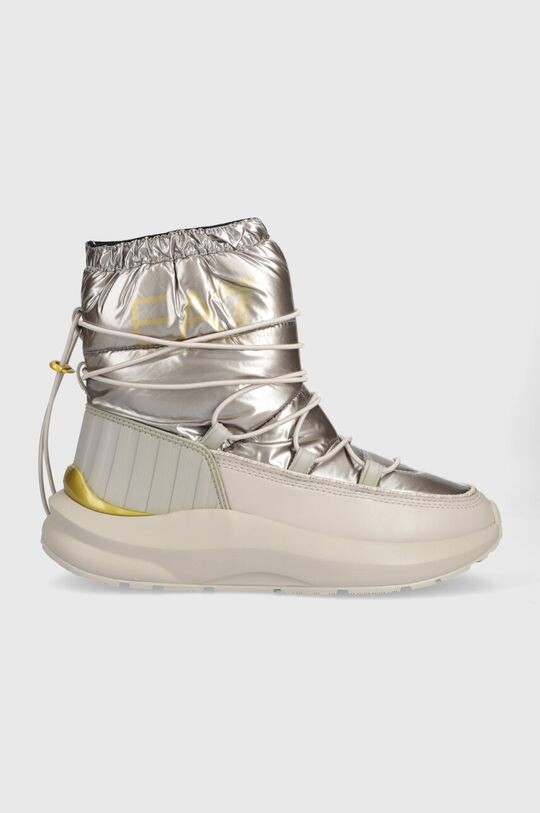 

Зимние ботинки EA7 Emporio Armani, серебро