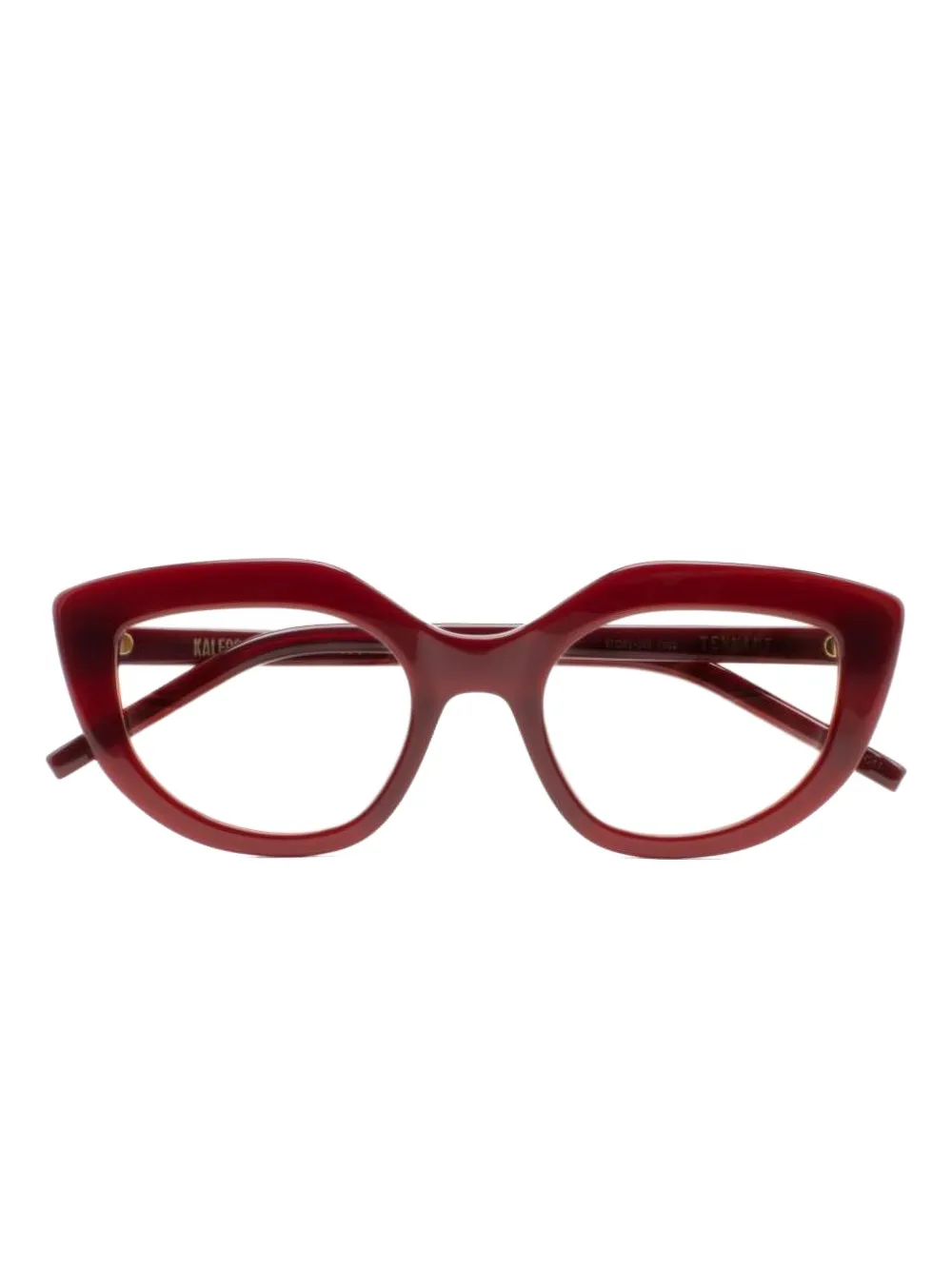 

Очки Tennant в оправе 'кошачий глаз' Kaleos, красный