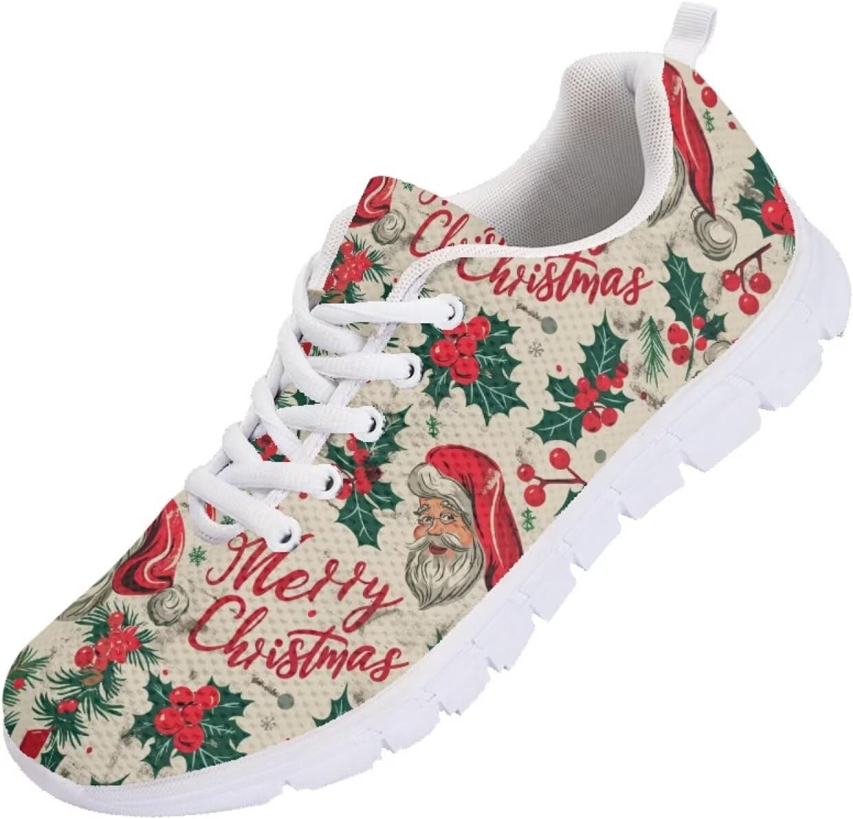 

Кроссовки Funnydude для мужчин 2025 осенние, для тренировок, легкие, дышащие, сетчатые, для зала, Santa Claus