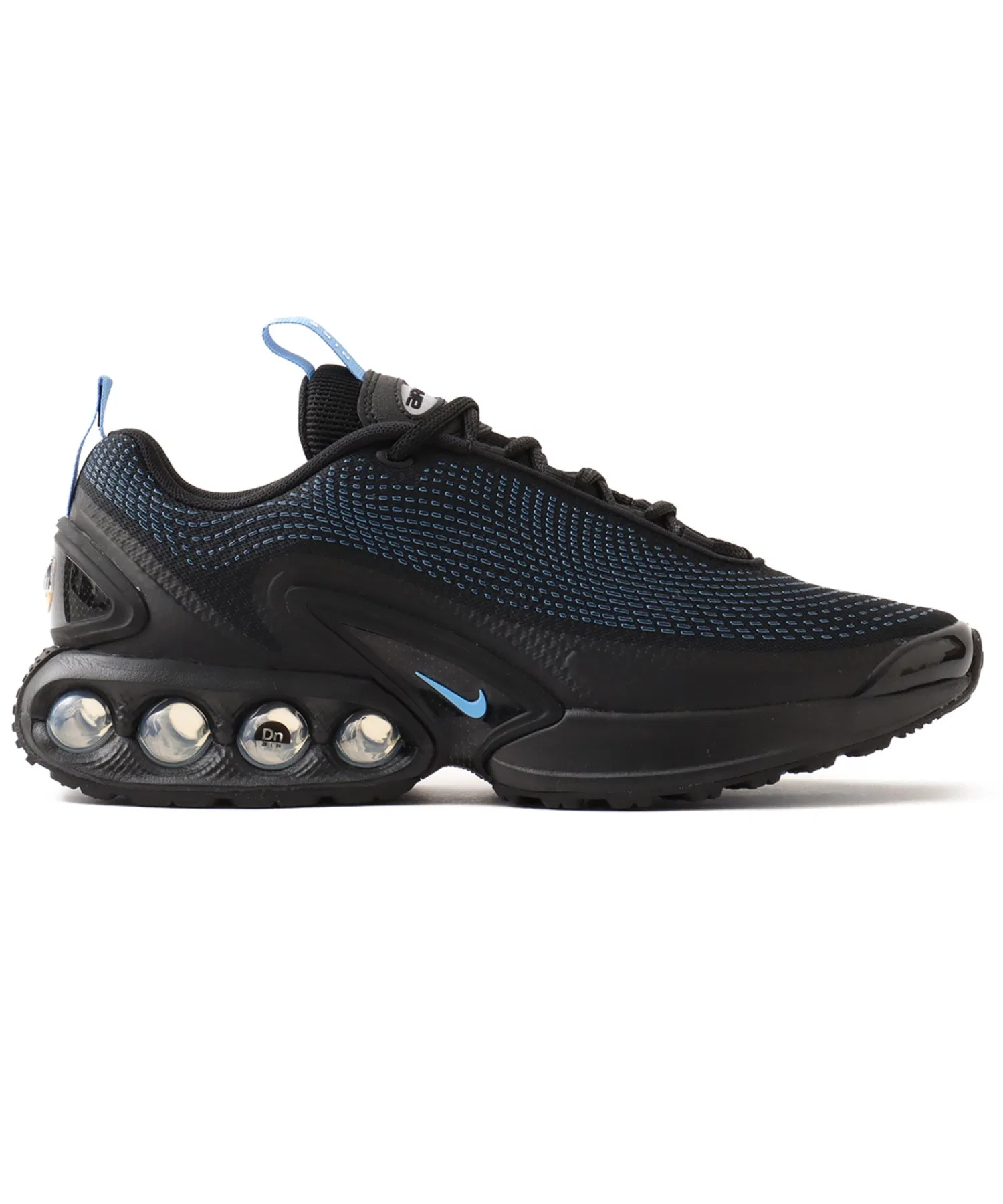 Унисекс кроссовки Nike Air Max DN с логотипом чёрные — фото 4