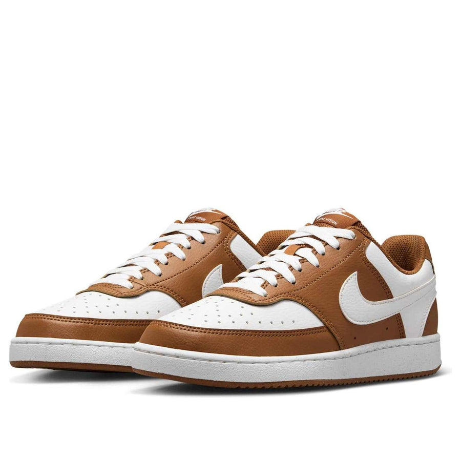 Кроссовки (WMNS) Nike Court Vision Low Next Nature 'Light British Tan White', желто-коричневый — фото 3