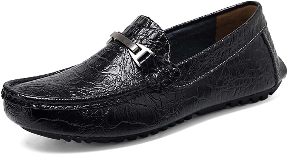 

Мужские лоферы Bitiger, удобные повседневные слипоны, лоферы - дышащие, прочные и противоскользящие, бизнес-обувь для мужчин, черный