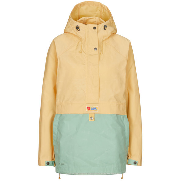 

Анорак Fjällräven, цвет Mais Yellow-Aloe Green