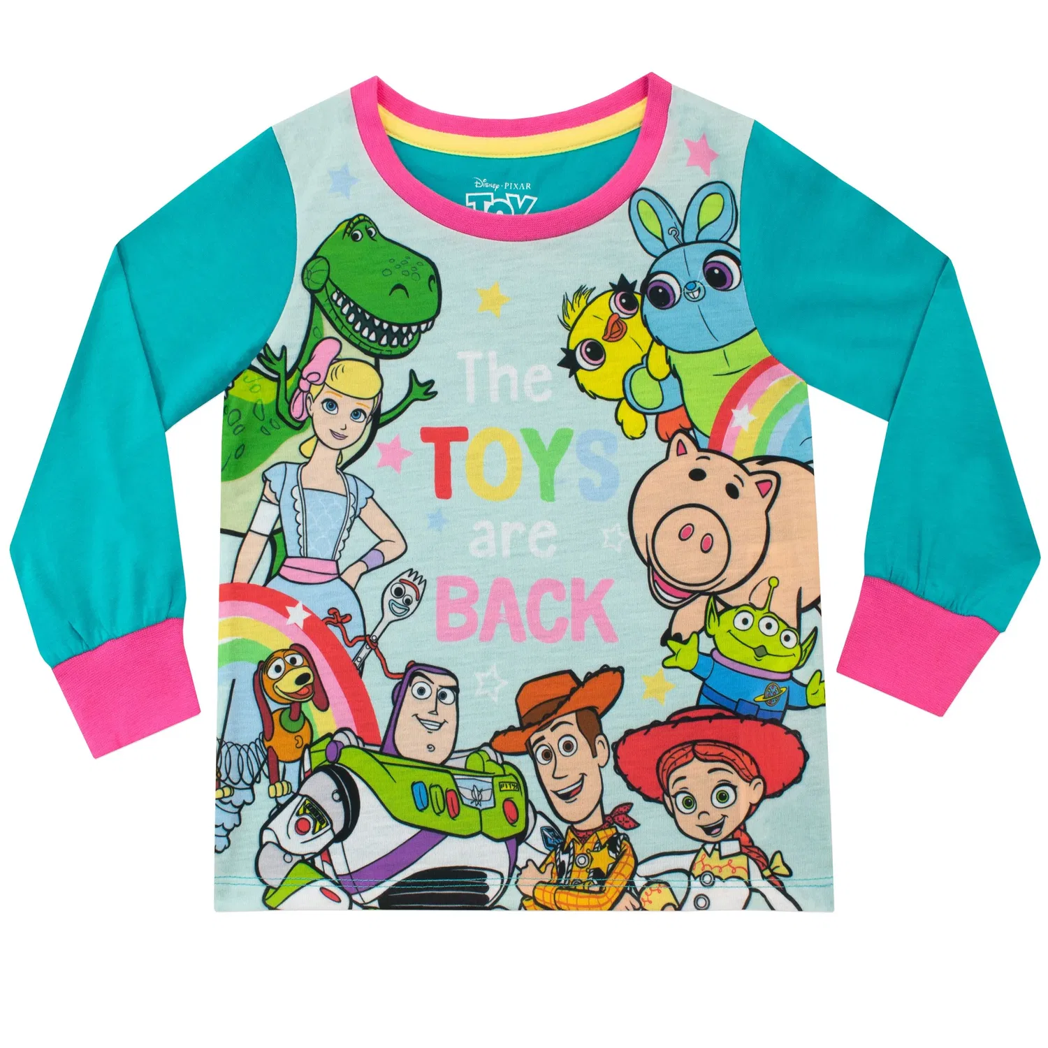 Пижама Toy Story для девочек Disney, мультиколор — фото 2