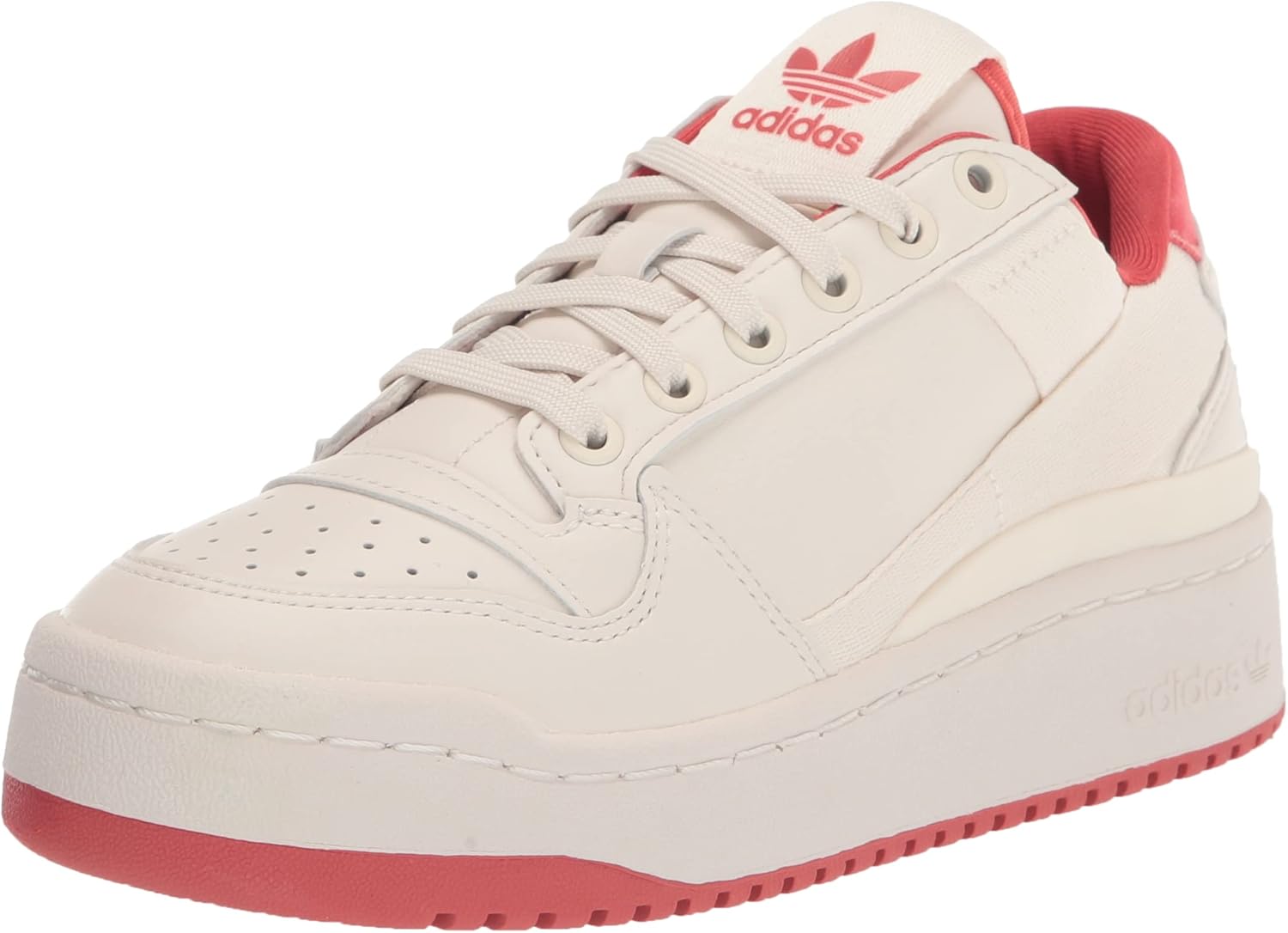 

Кроссовки Adidas Originals Kids' Forum Low для детей, белый/красный