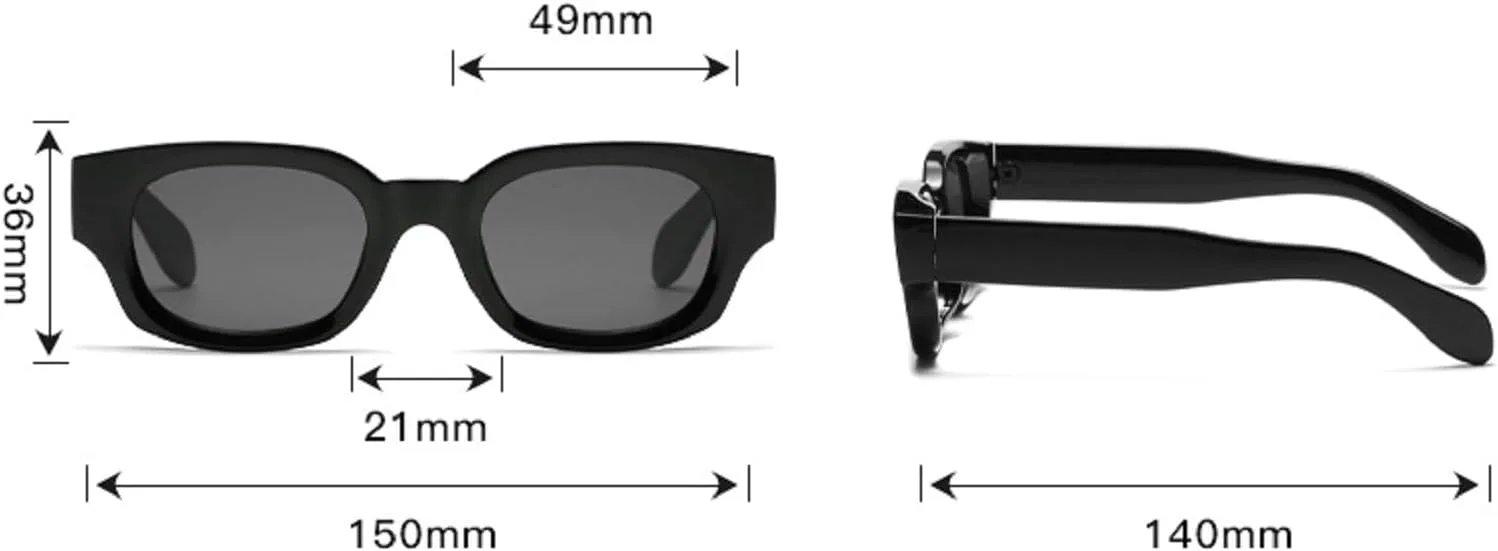 

Ретро-солнцезащитные очки квадратной формы для женщин, модные солнцезащитные очки UV400 для мужчин, трендовые градиентные солнцезащитные очки 19392 Melrose, Green Tea
