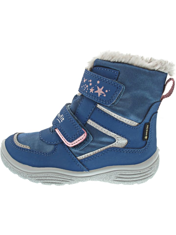 

Superfit Синие ботинки на липучках Crystal Velcro