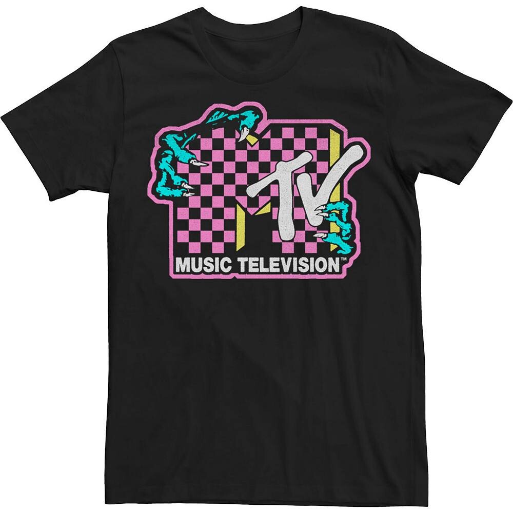 

Футболка с логотипом MTV Big & Tall MTV Creature Licensed Character, черный
