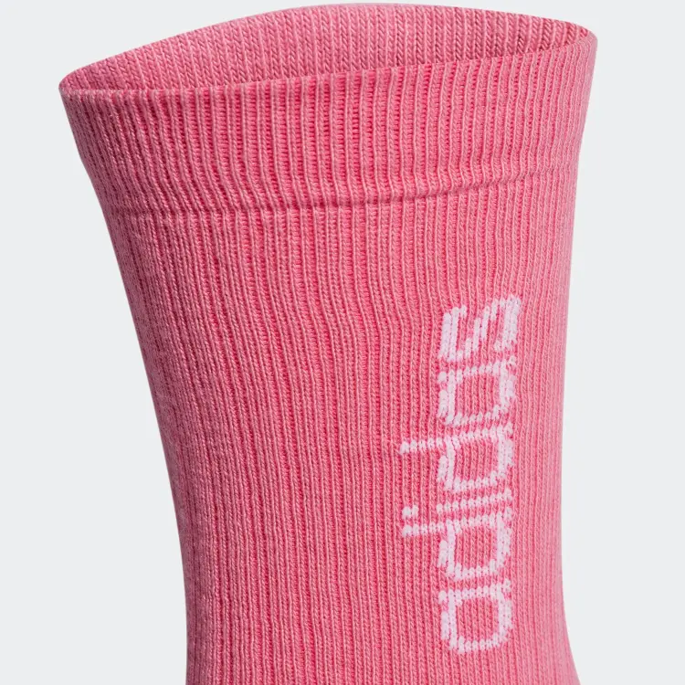 Носки C Vt Crew 3pp Unisex, 3 пары Adidas Neo, белый/розовый — фото 2