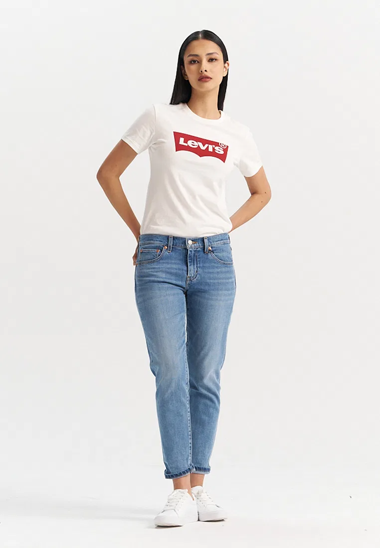 Джинсы женские, зауженные, средняя посадка, Levi’s, синие Levi'S