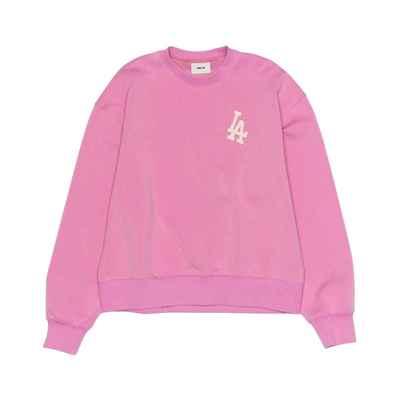 

Толстовка Los Angeles Dodgers SS25 женская MLB, светло-розовый