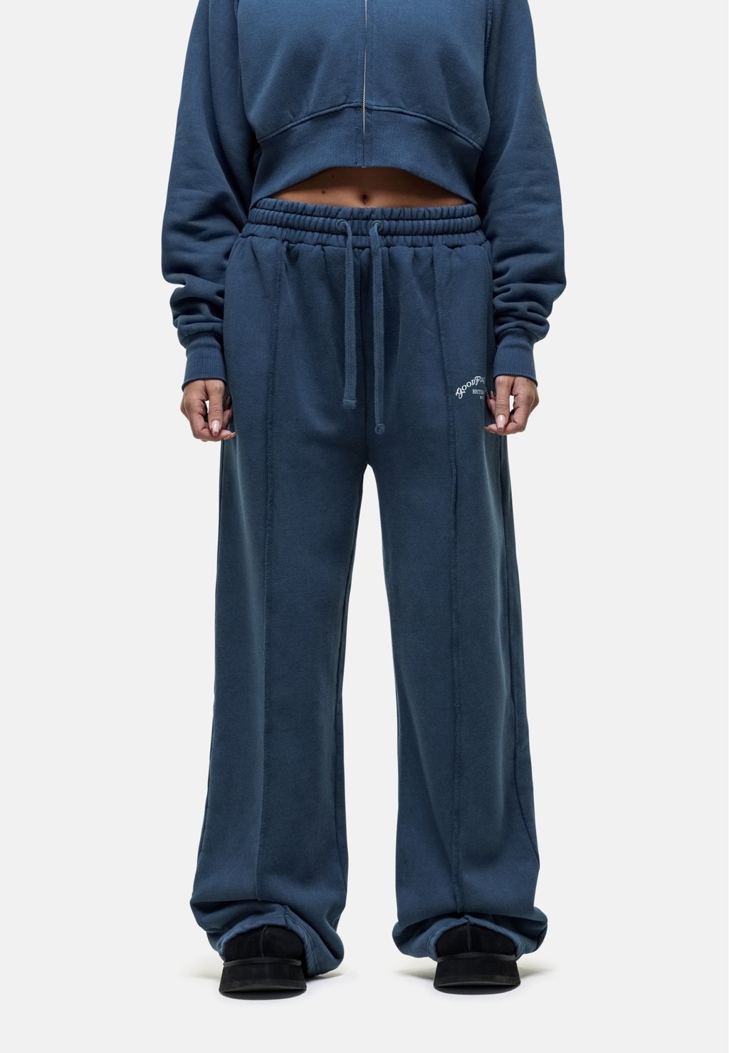 

Спортивные штаны RAW SEAM WIDE LEG PANTS Good For Nothing, синий