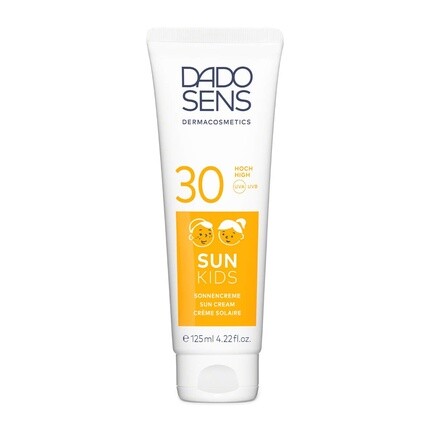 

Sun Kids Sunscreen Spf 30 125 мл - дерматологически разработанная защита от солнца для чувствительной и склонной к аллергии детской кожи, Dado Sens