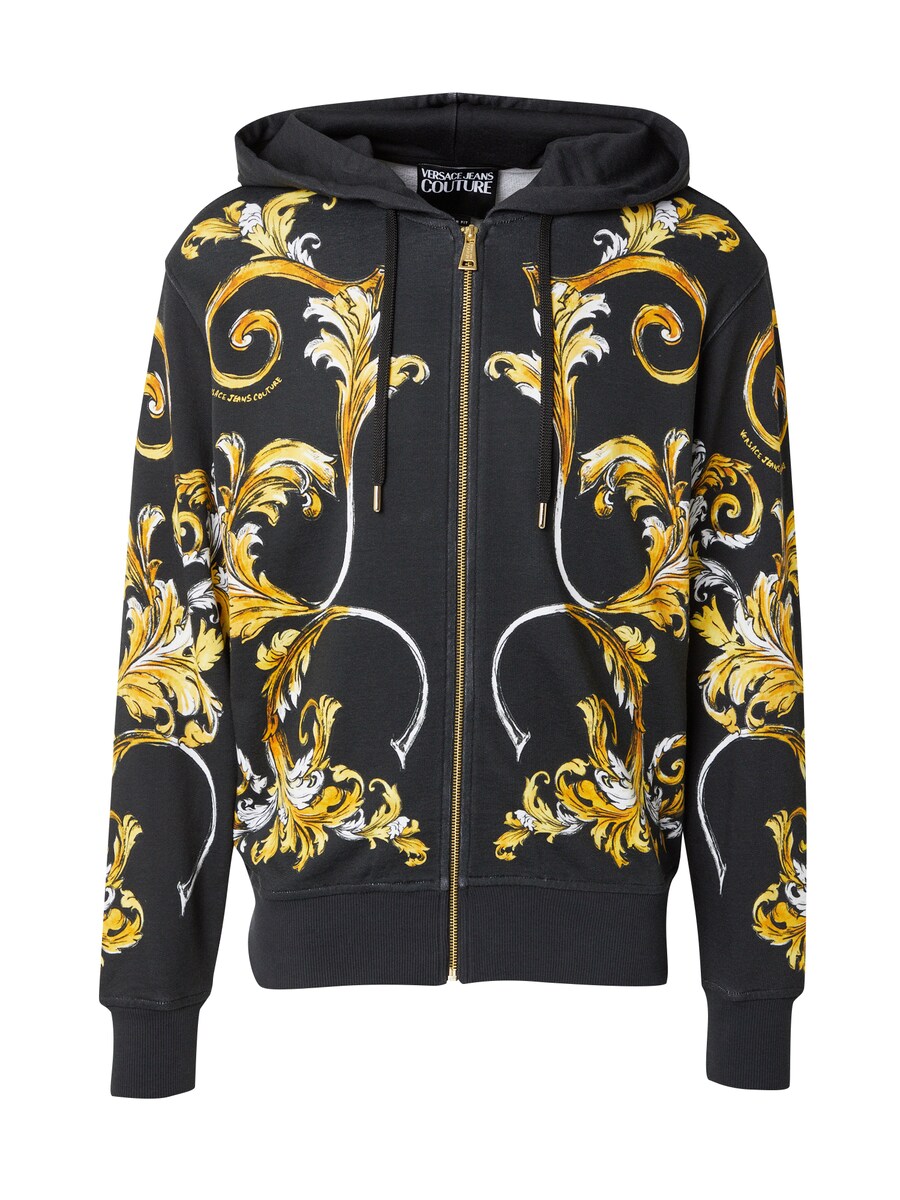 

Толстовка с капюшоном на молнии Versace Jeans Couture, черный