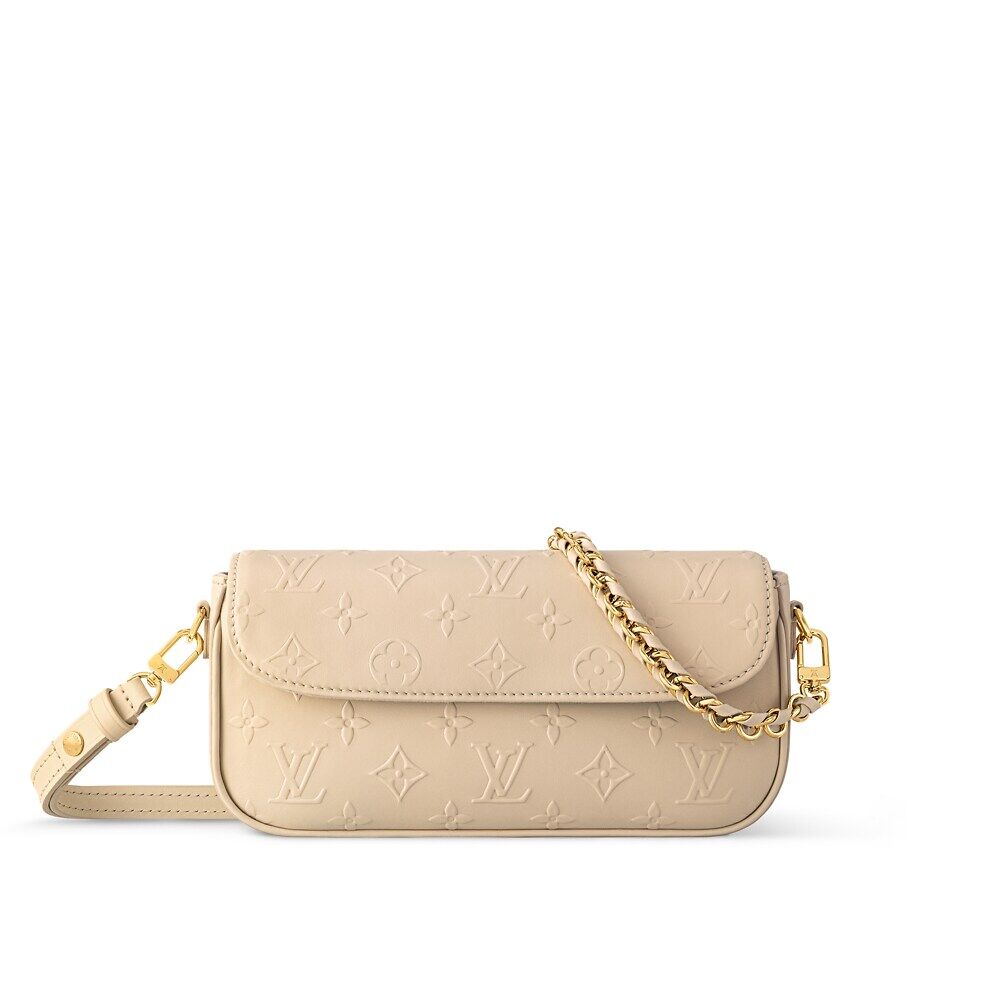

Кошелек на цепочке Ivy Louis Vuitton, бежевый