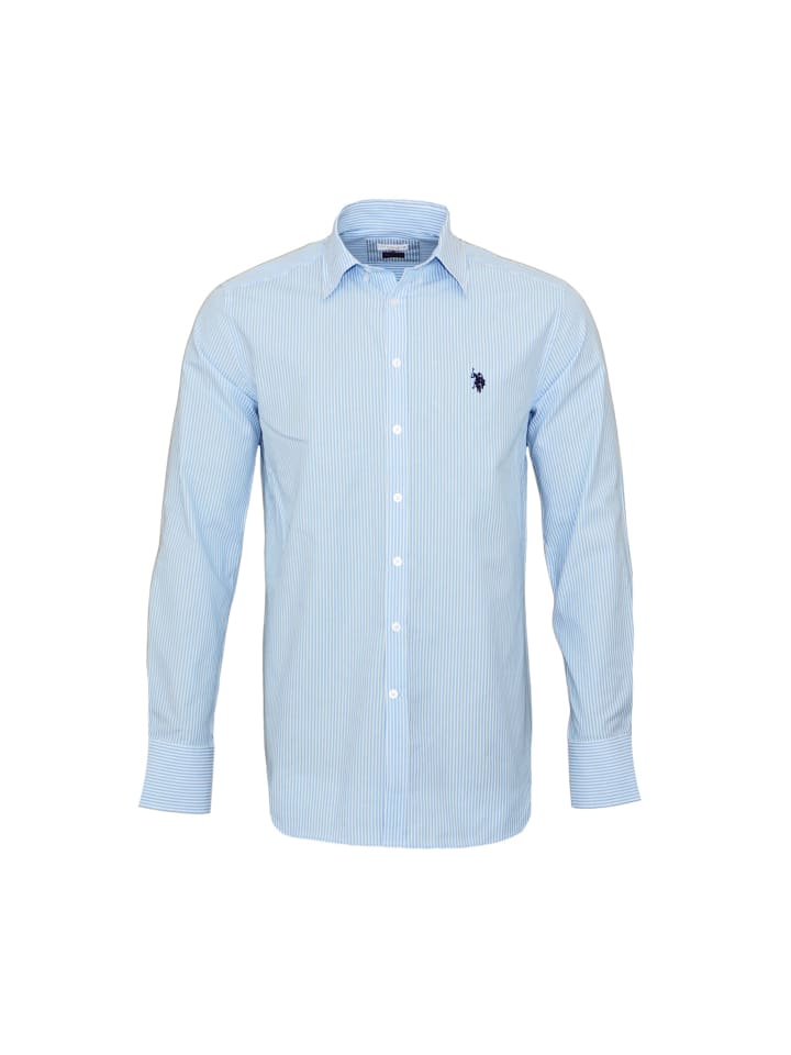 

Рубашка U.S. Polo Assn., светло-синий