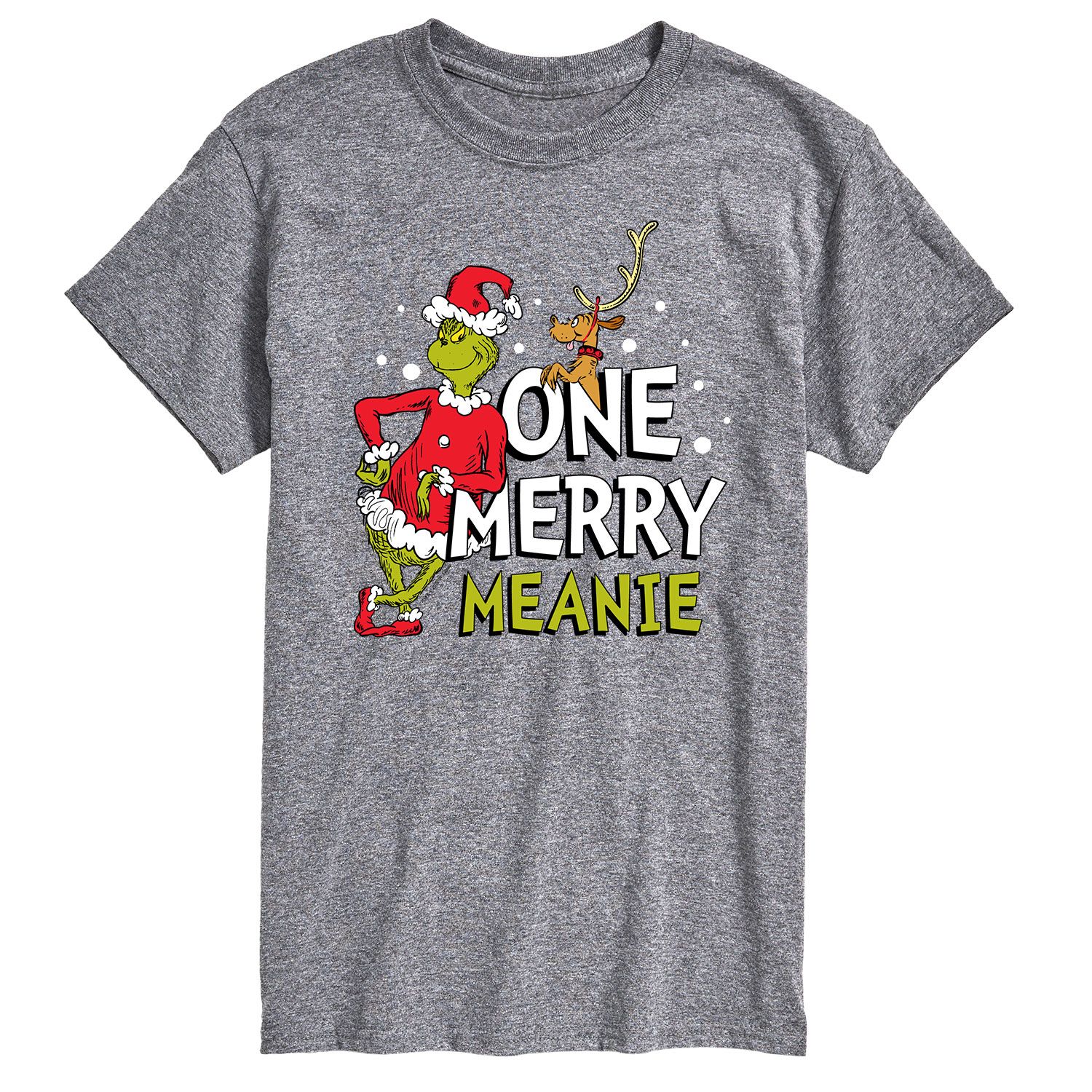 

Мужская футболка Dr. Seuss Grinch One Merry Meanie Licensed Character