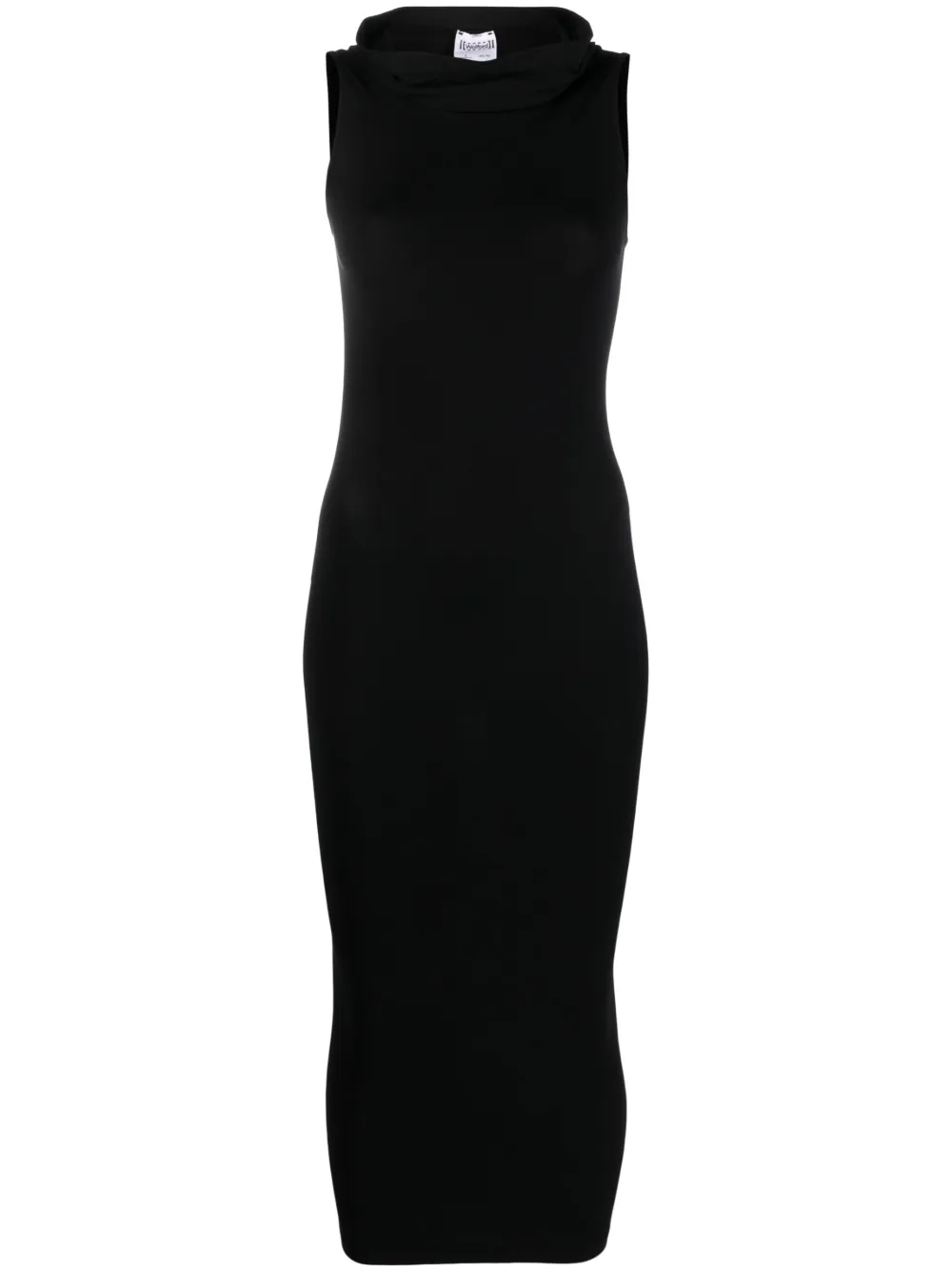 

Платье миди Fatal Cut Out Wolford, черный
