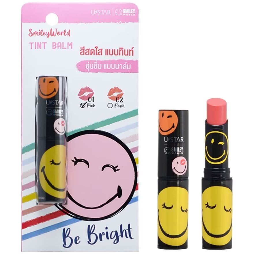

UStar Ustar Smiley World Оттеночный бальзам 3г. 01, # Pink