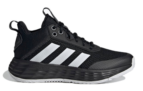 Кроссовки (GS) Adidas Ownthegame 2.0 Basketball Shoes 'Black White', черный — фото 2