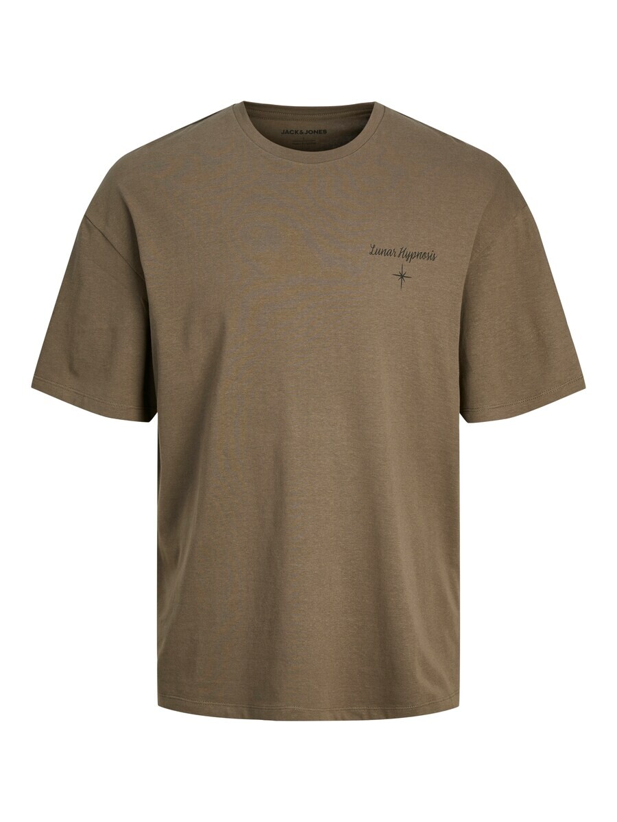

Классическая футболка JACK & JONES Shirt JJMystic, цвет mottled brown