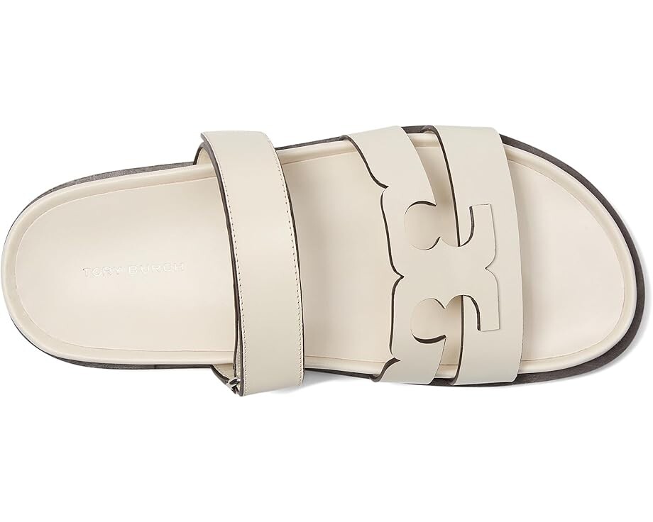 Туфли на плоской подошве Tory Burch Ines Sport Slide, цвет New Ivory — фото 2