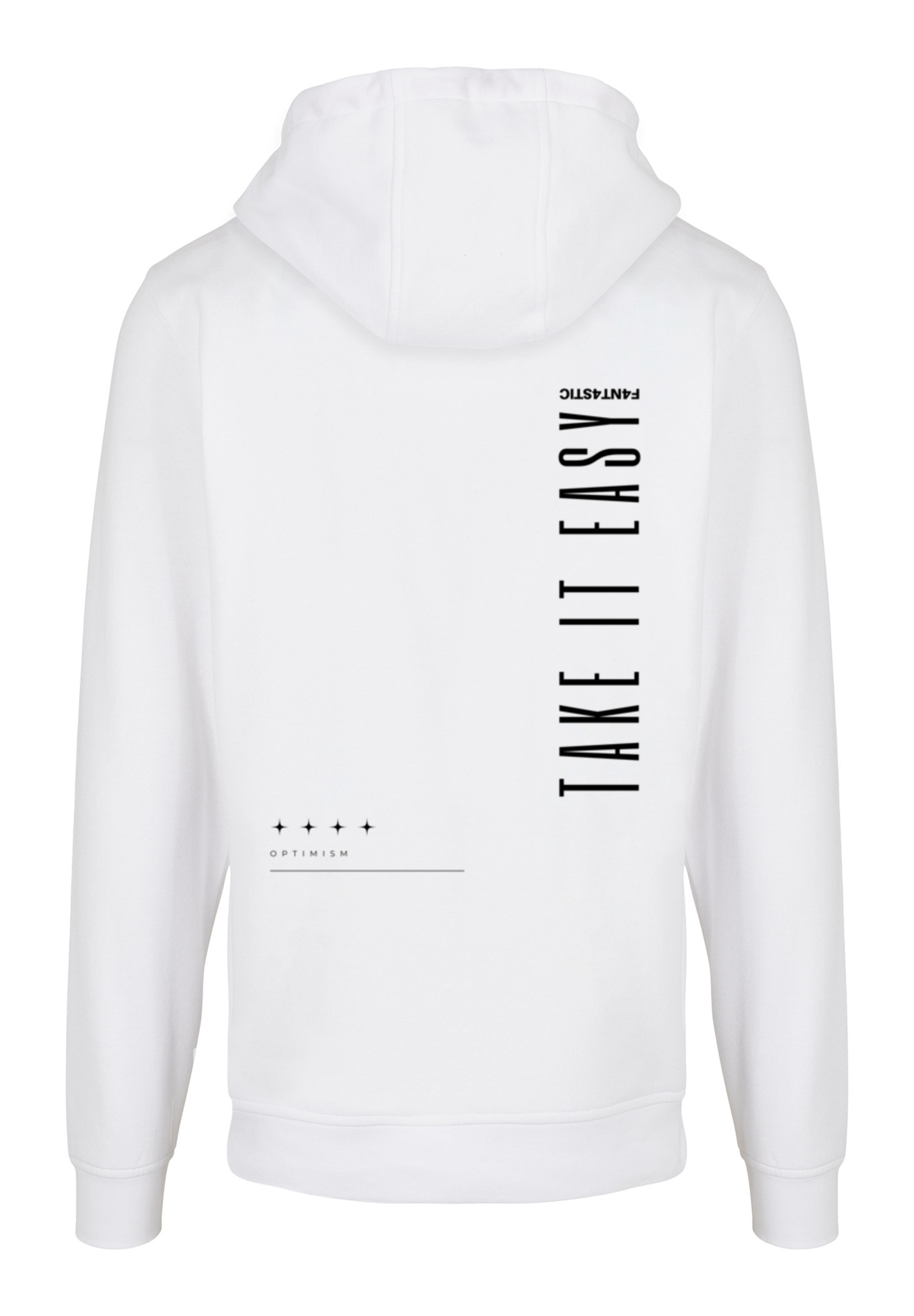 

Пуловер F4NT4STIC Basic Hoodie Take It Easy HOODIE UNISEX, белый