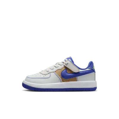 

Кроссовки Nike Force 1 Low EasyOn, цвет Photon Dust/Volt/Total Orange/Astronomy Blue