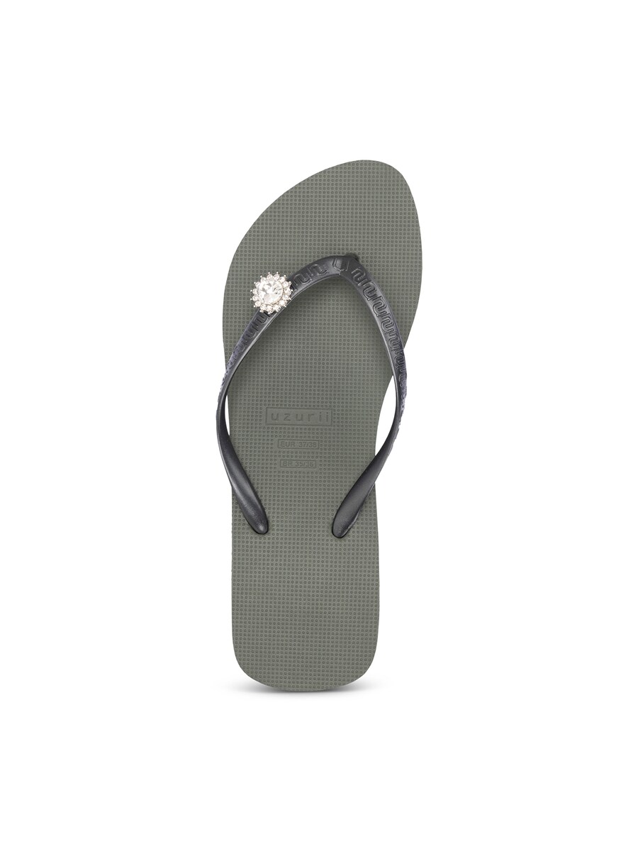 Классические балетки Uzurii Luxury Footwear Army, оливковый