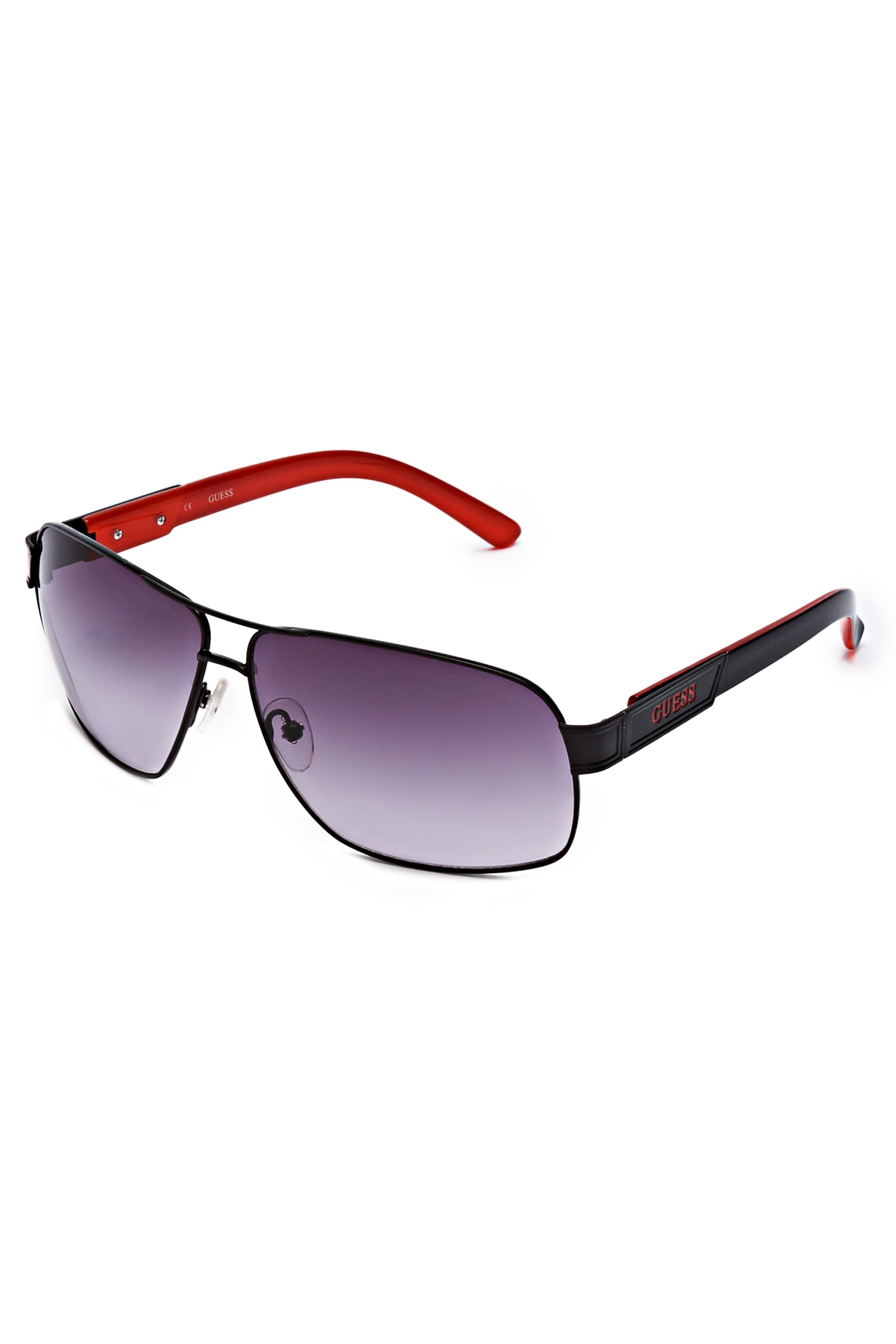 

Солнцезащитные очки Metal Navigator Guess Factory, цвет black multi