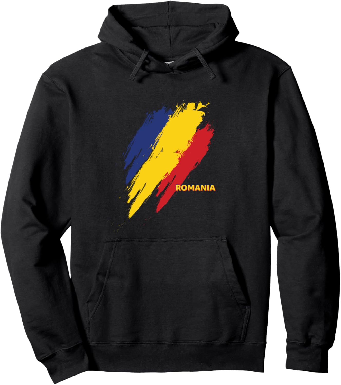 

Худи с флагом Румынии Romania, черный
