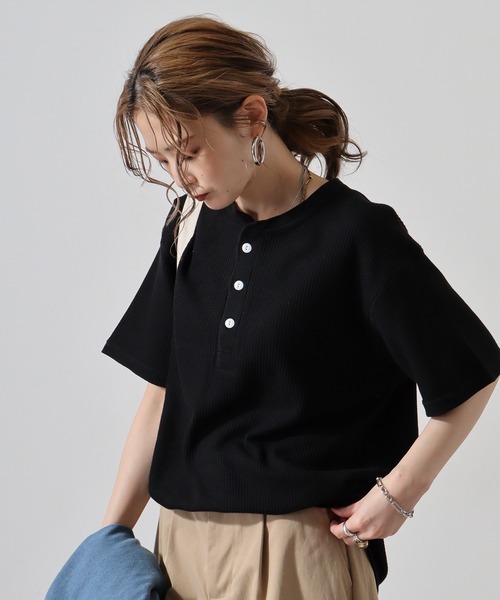 

Футболка-поло с коротким рукавом, вафельная ткань JEMORGAN, черный