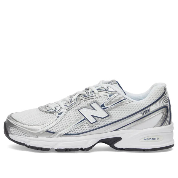 

Кроссовки 740 'white shadow grey navy' New Balance, белый