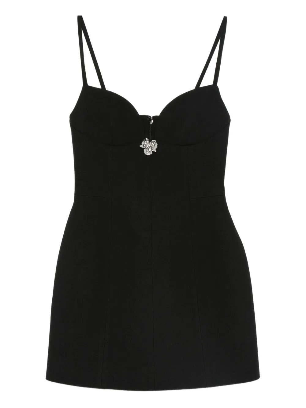 

Украшенное мини-платье BLUMARINE, черный