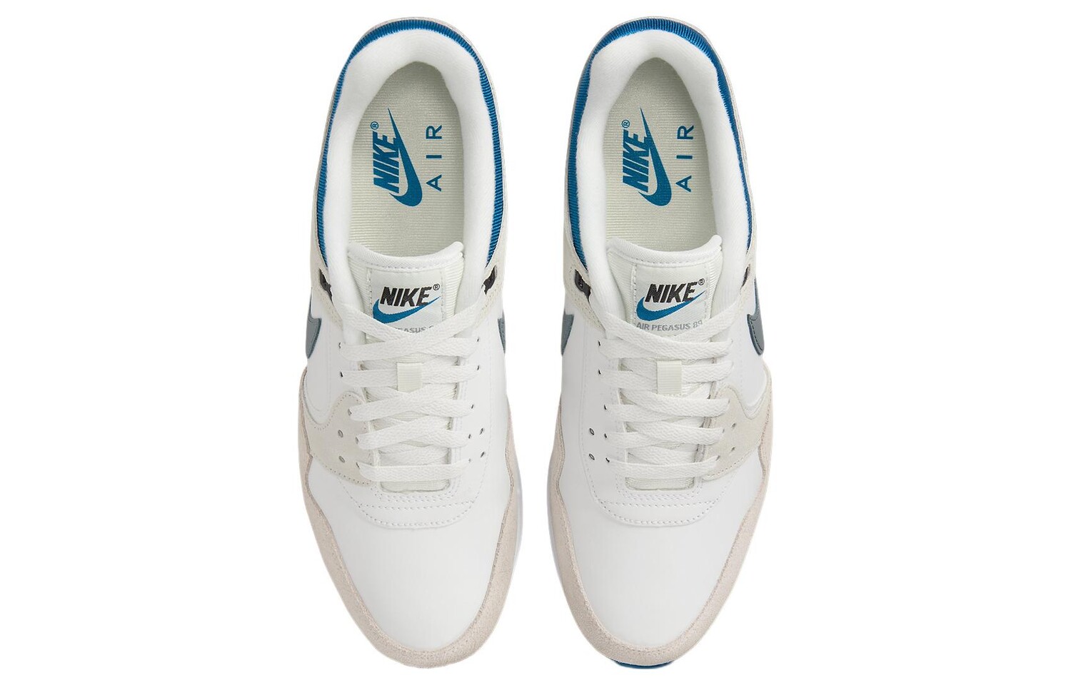 Nike Air Pegasus 89 Кроссовки Мужчины, Белый/Серый — фото 4