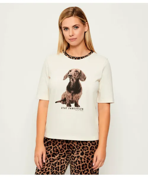 

Футболка Regular fit Marc Cain, бежевый