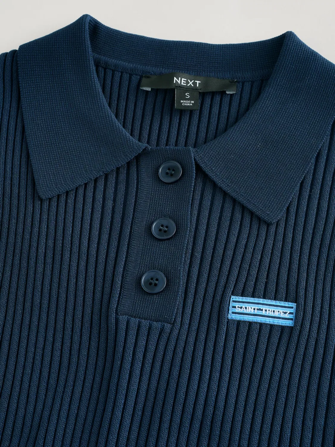 Вязаный топ Next, Navy — фото 4