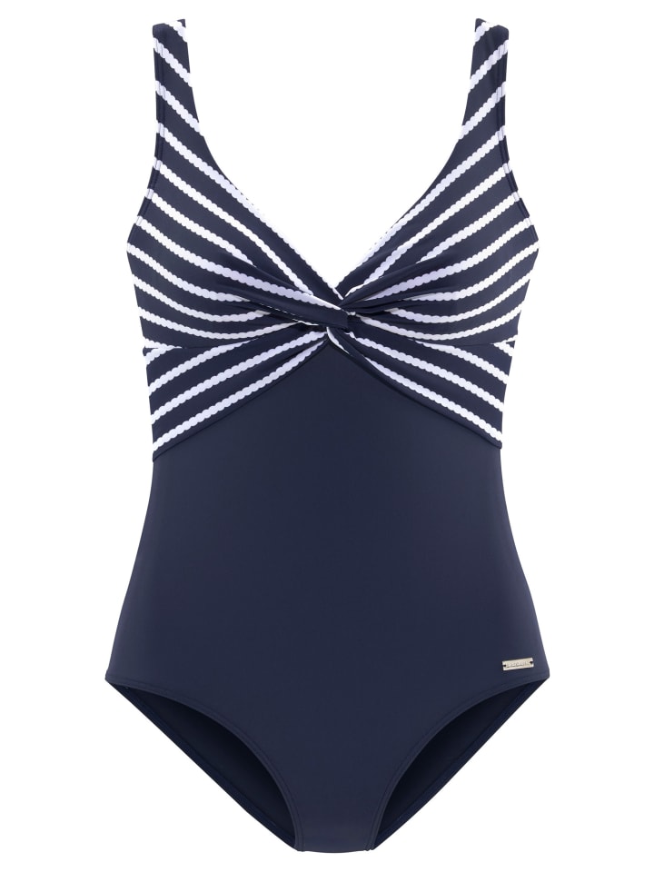 

Купальник LASCANA, цвет navy white